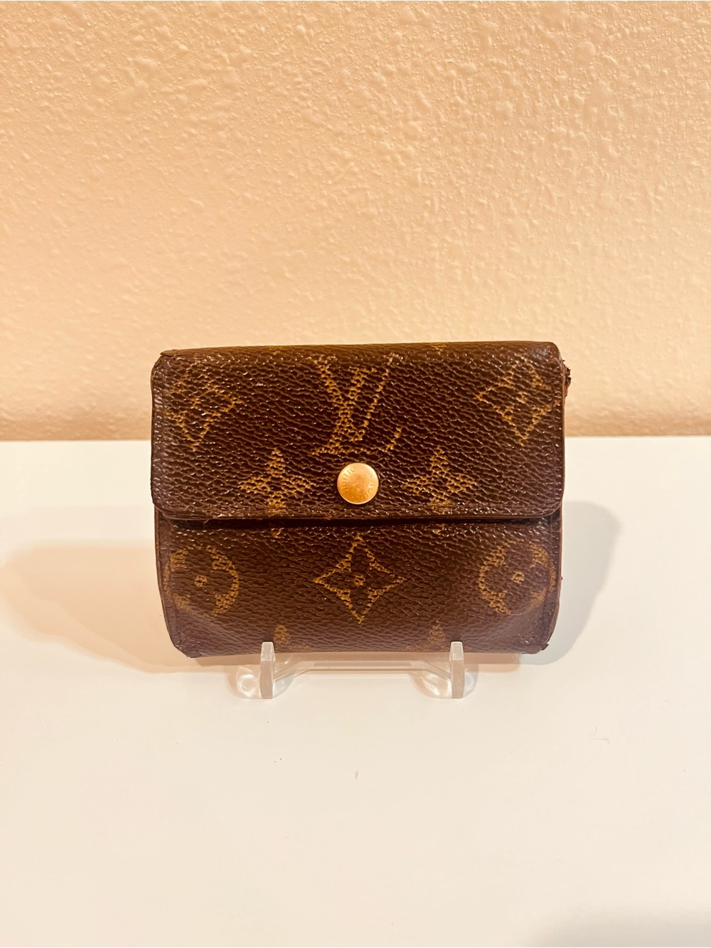 Louis vuitton Classic Monogram Compact Wallet - Brown